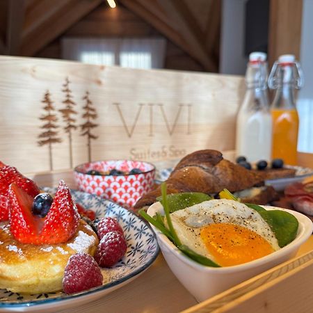 Vivi Suites & Spa - Boutique Guest House Molveno Bagian luar foto